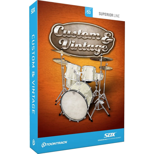 Toontrack Custom & Vintage SDX