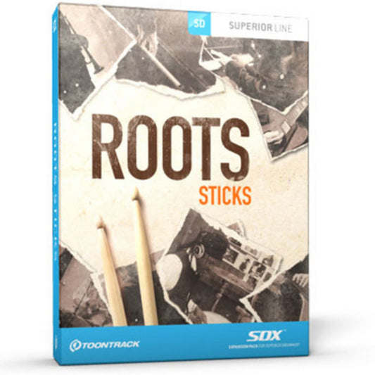 Toontrack Roots Sticks SDX