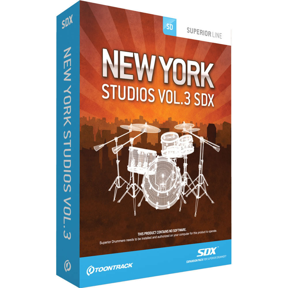 Toontrack New York Studios Volume III SDX