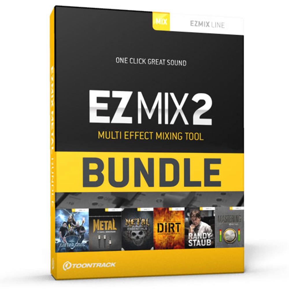 Toontrack EZMix 2 Metal Bundle (Download)