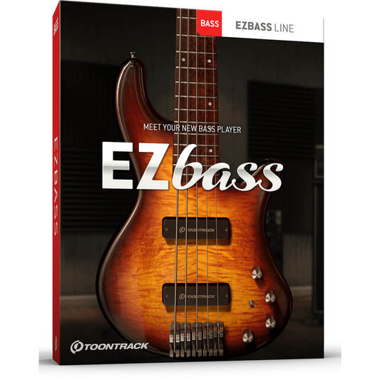 Toontrack EZBass Virtual Bass Guitar Software (Download)