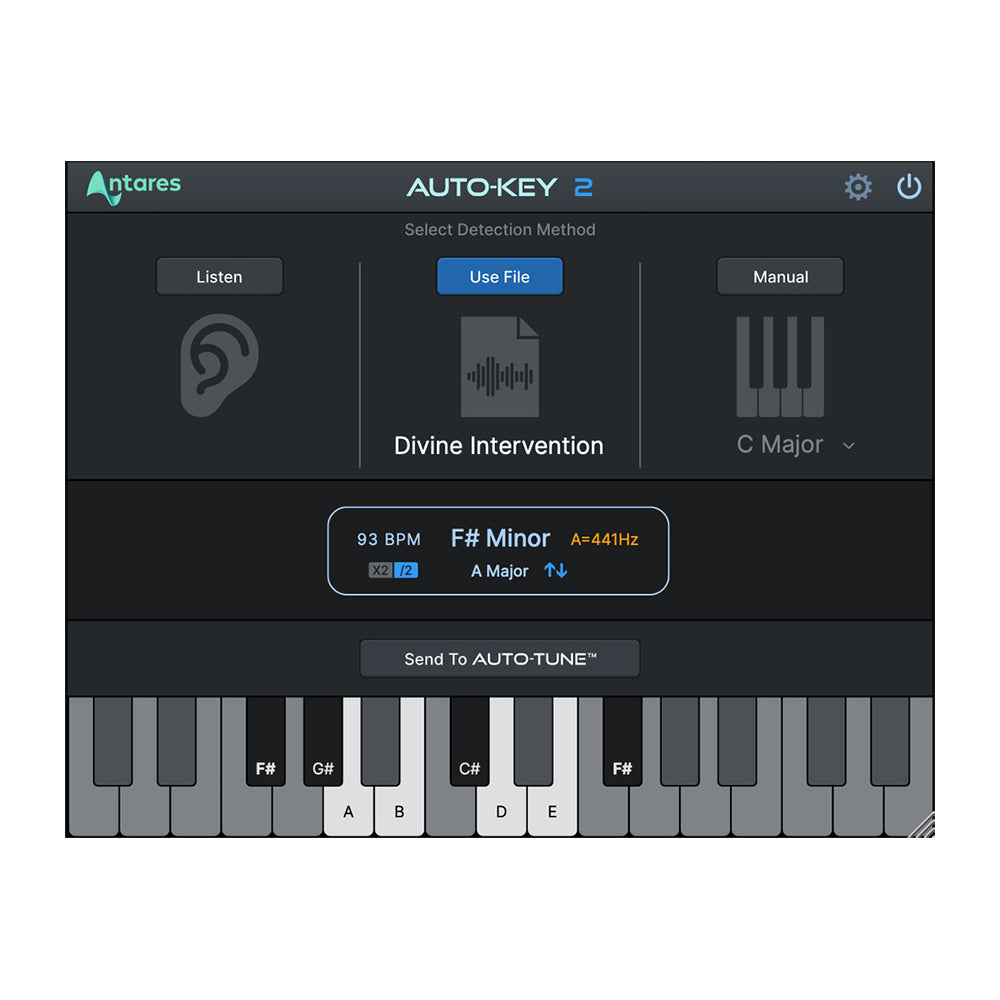 Antares Auto-Key 2 Automatic Key and Scale Detection Software Plug-in (Download)