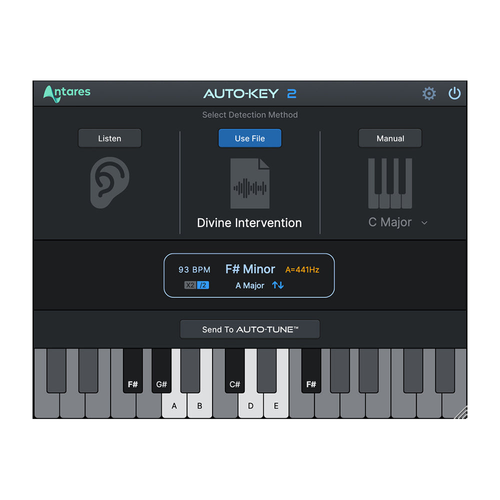 Antares Auto-Key 2 Automatic Key and Scale Detection Software Plug-in ...
