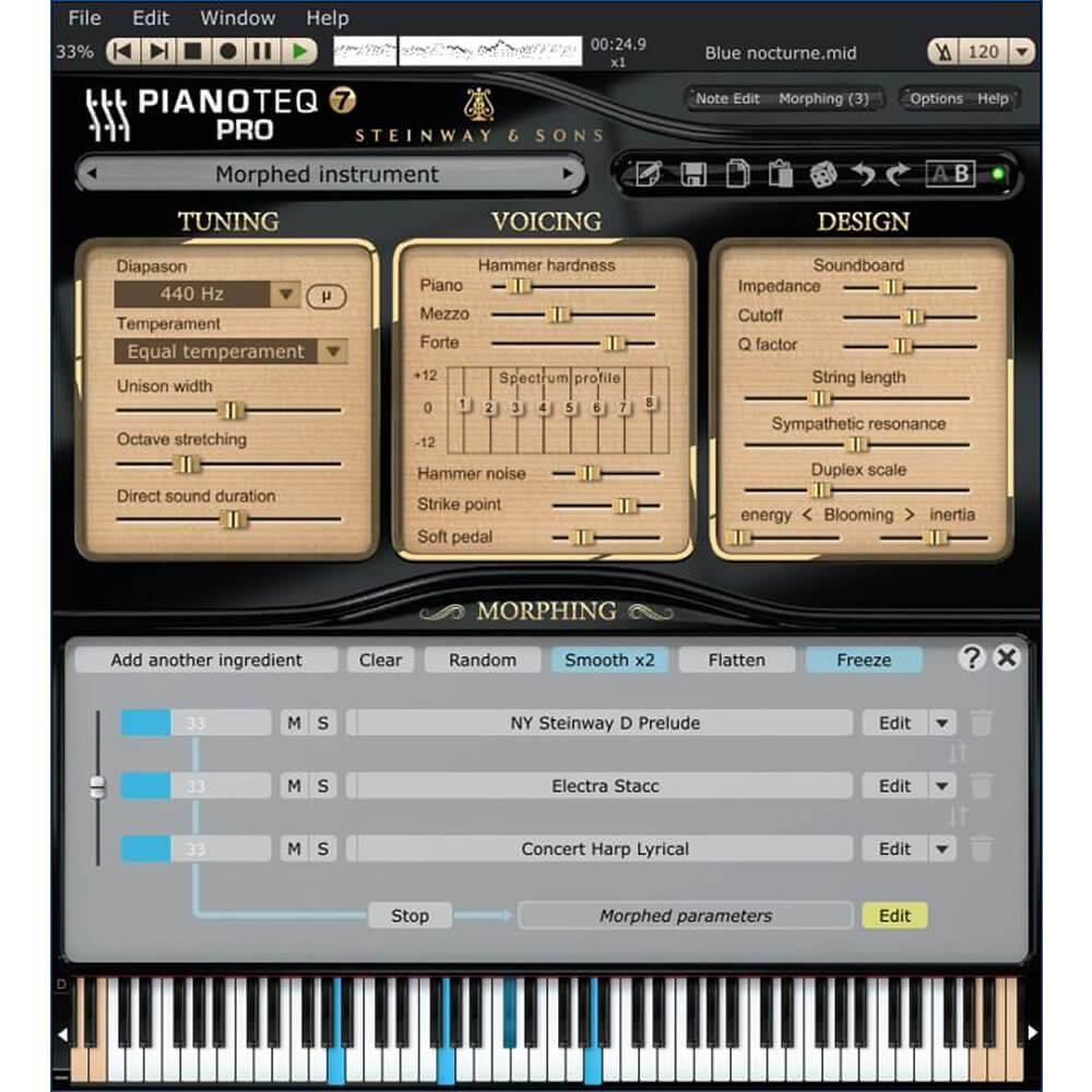 Pianoteq 7 Pro Virtual Instrument (Download)