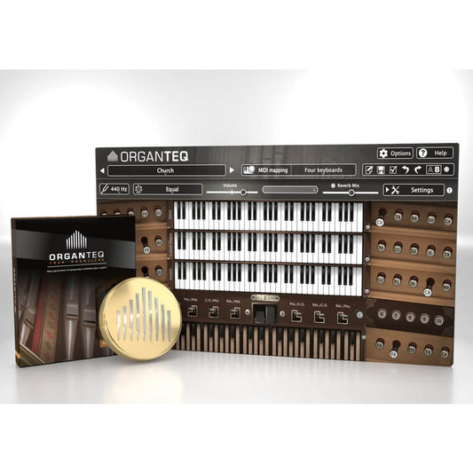 Pianoteq Organteq Virtual Instrument (Download)