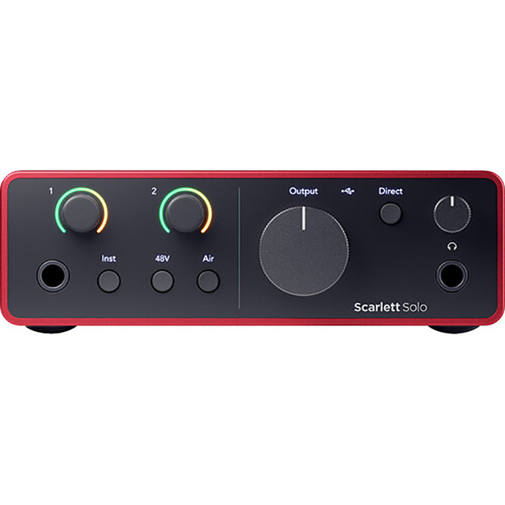 Focusrite Scarlett Solo (4th Gen) Audio Interface AMS-SCARLETT-SOLO-4G