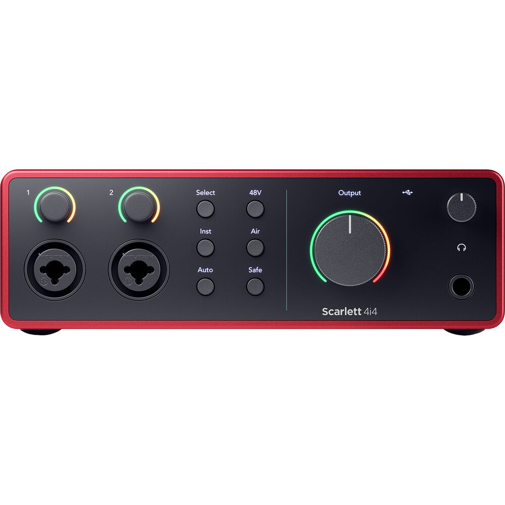 Focusrite Scarlett 4i4 (4th Gen) Audio Interface AMS-SCARLETT-4I4-4G