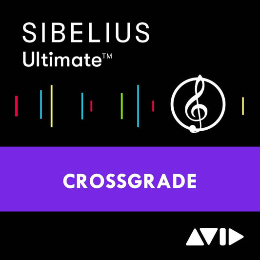 Sibelius Ultimate Music Notation Software Crossgrade (Download Card)