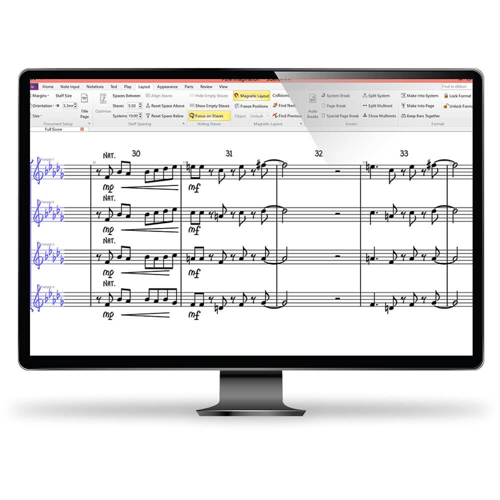 Sibelius Ultimate Music Notation Software Annual Subscription (Download)