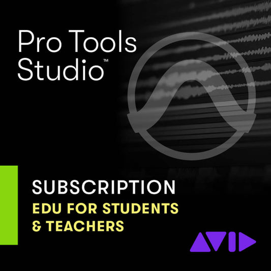 Avid Pro Tools Studio 1-Year Subscription License Student/Teacher (Download)