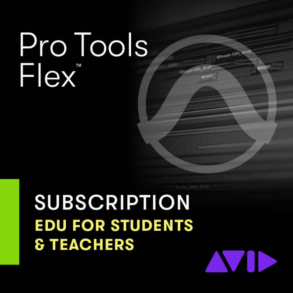 Avid Pro Tools FLEX 1-Year Subscription License Student/Teacher (Download)
