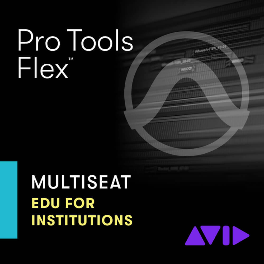 Avid Pro Tools FLEX Multiseat 1-Year Subscription License Academic Institution (Download)